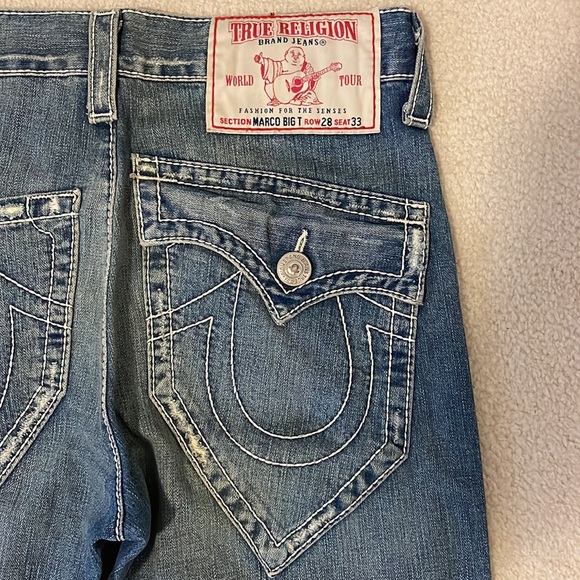 True Religion Marco BigT Jeans, sz28 - Picture 6 of 8